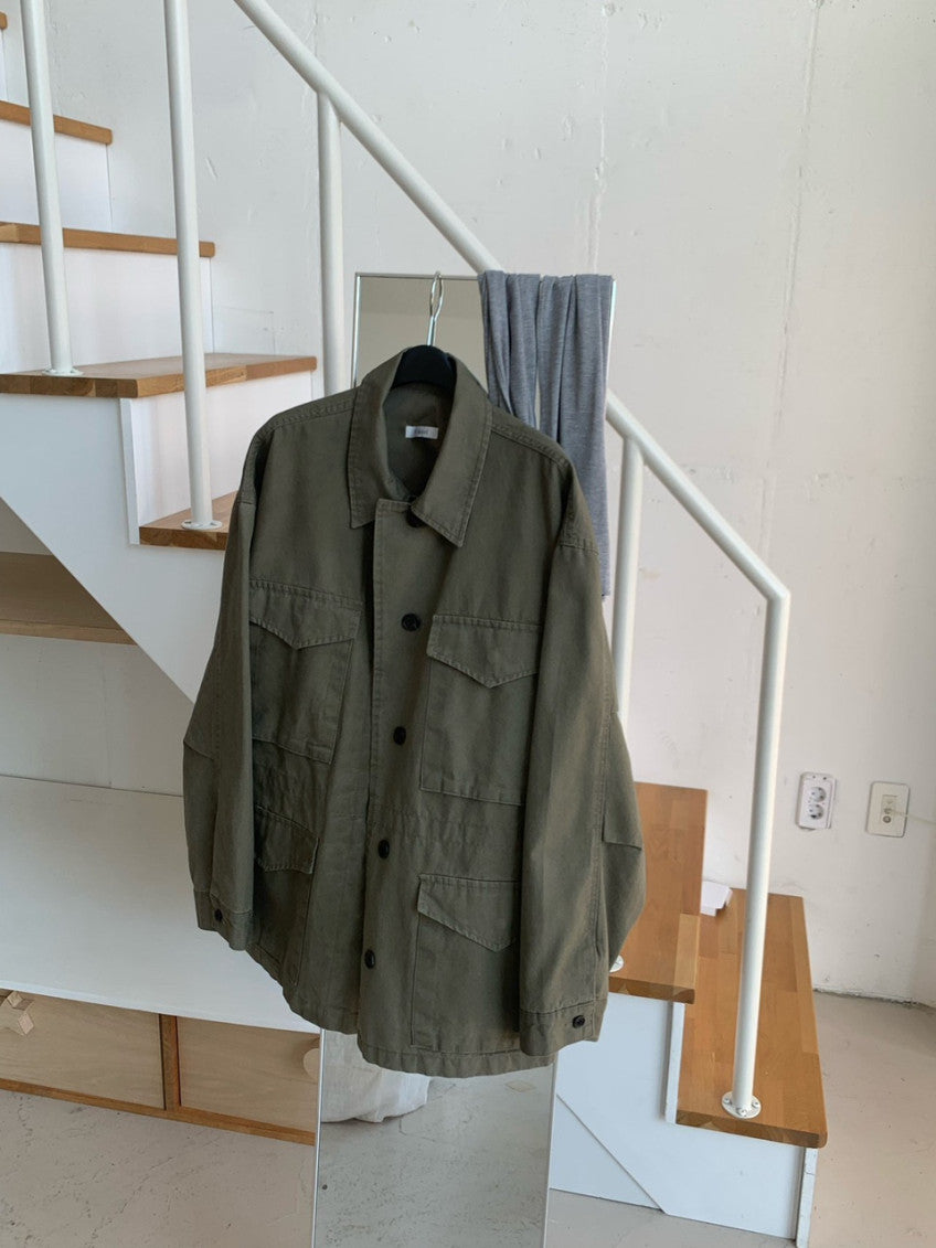 Marlow Washed Field Jacket (2 Color)