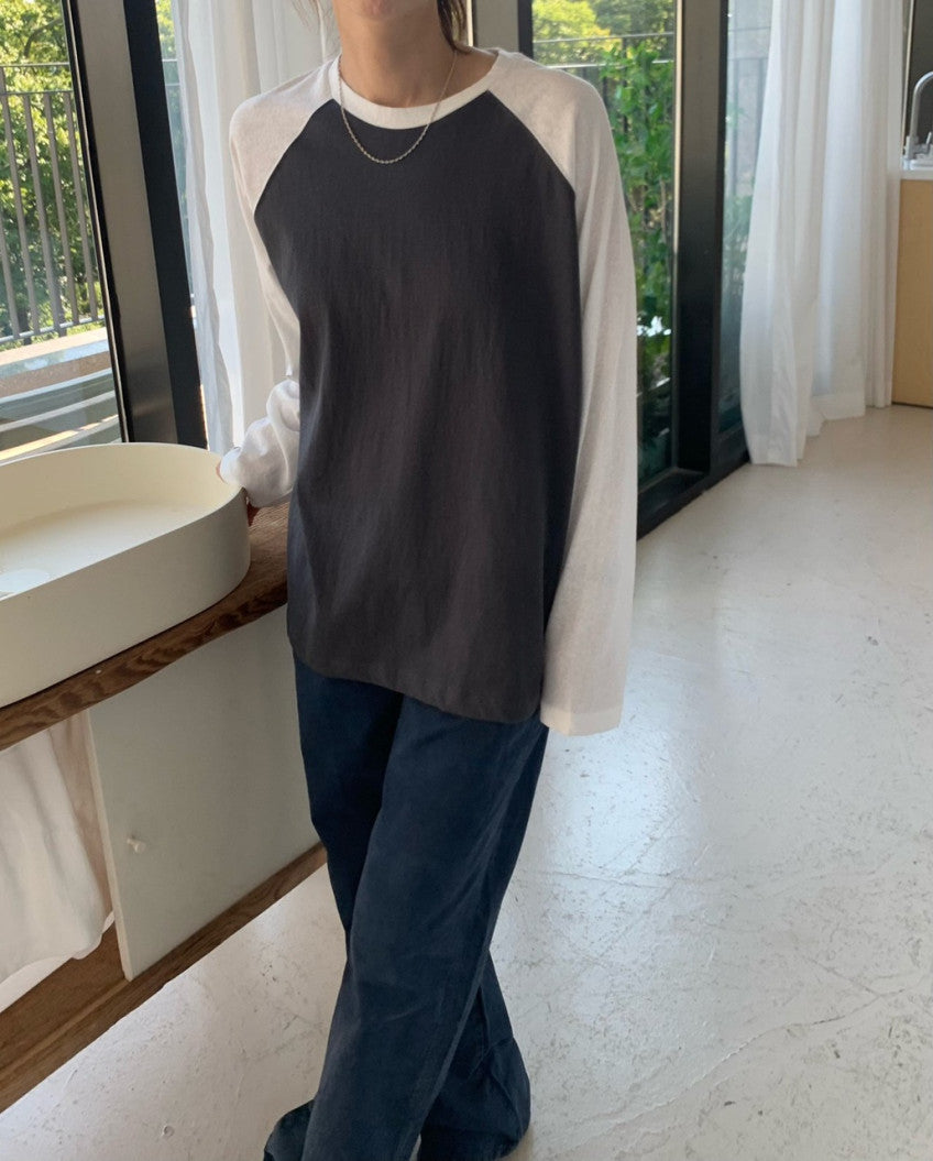 Milo Raglan Tee (2 Color)