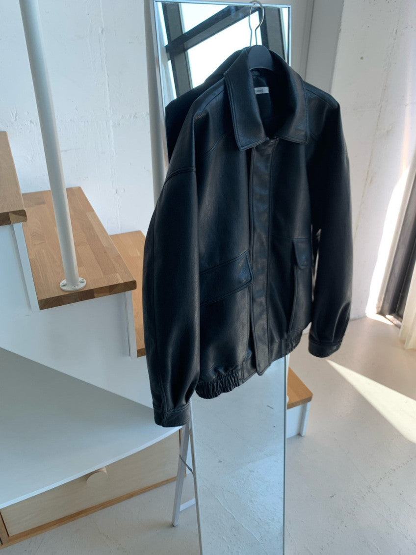Romy Vintage Vegan Leather Jacket