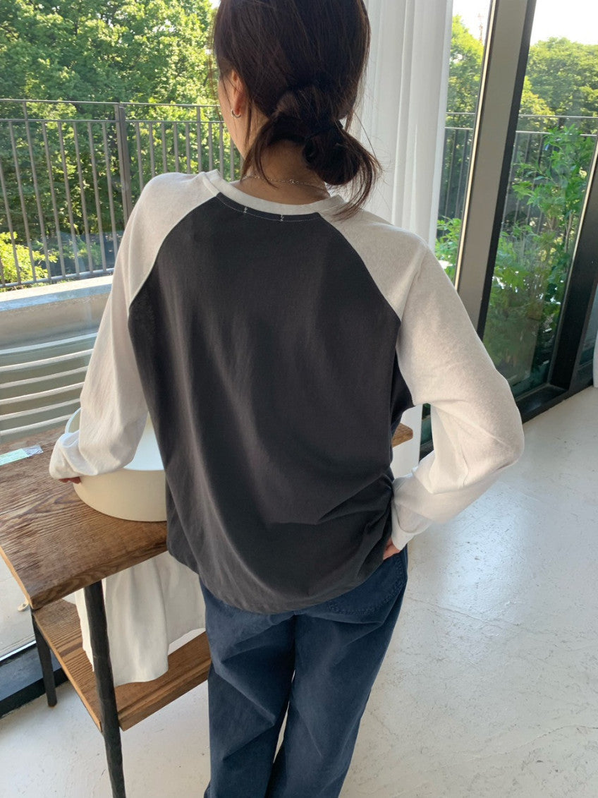 Milo Raglan Tee (2 Color)