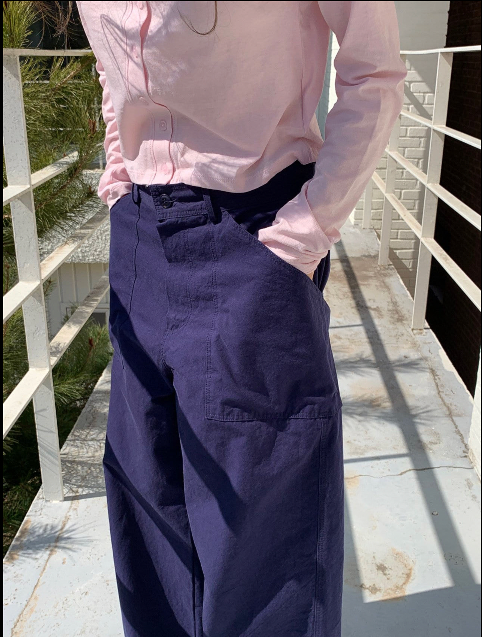 Easy Washed Pants (2Color)
