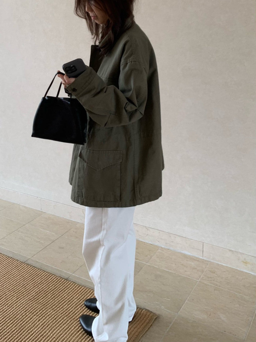 Marlow Washed Field Jacket (2 Color)