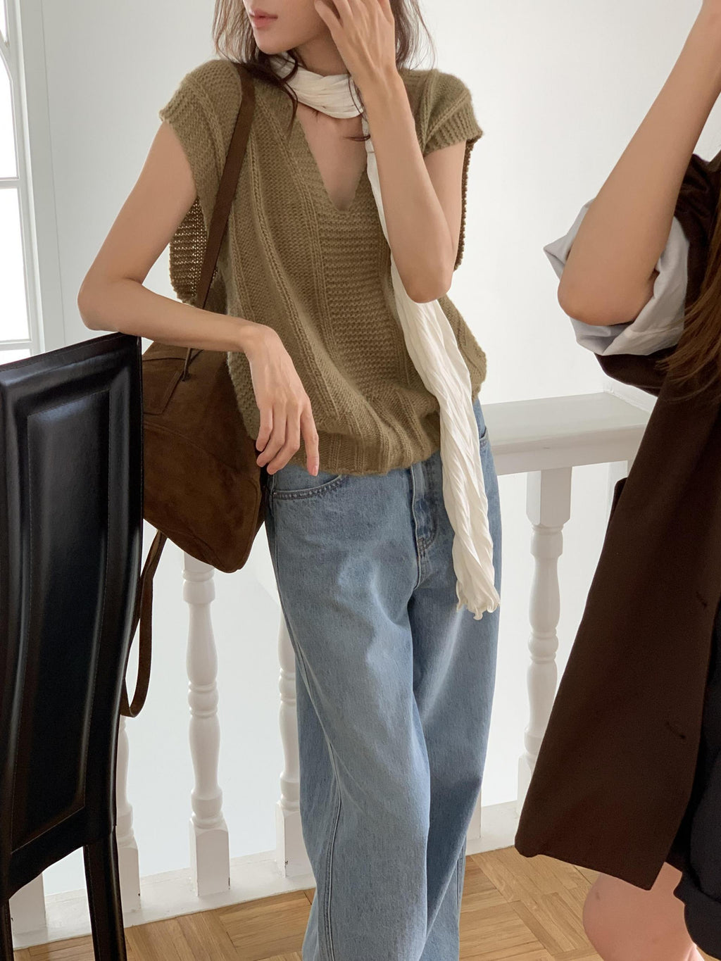 Maren Wool Cable-Knit Vest [PRE-ORDER: SHIPS IN 2 WEEKS]