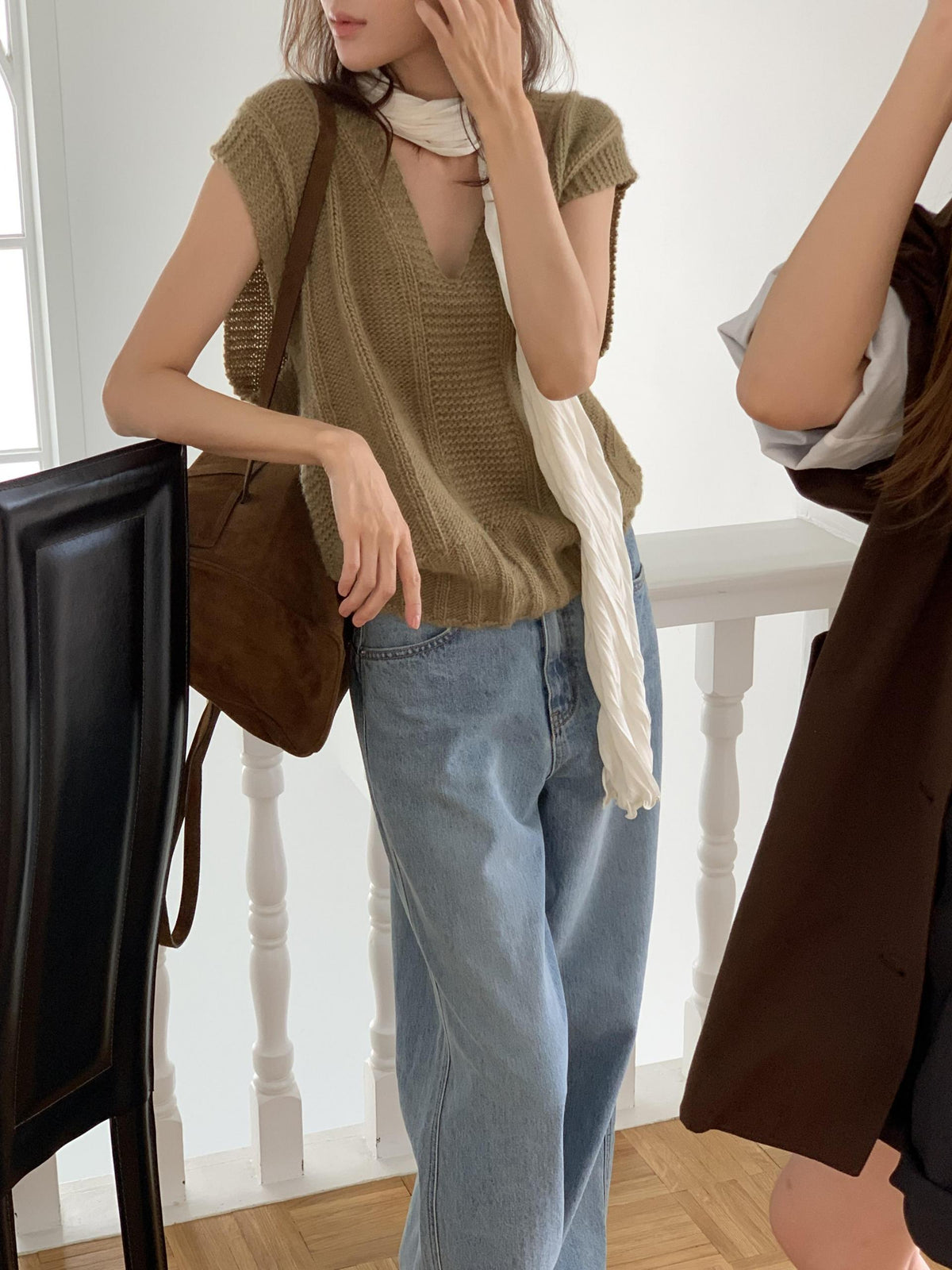 Maren Wool Cable-Knit Vest [PRE-ORDER: SHIPS IN 2 WEEKS]