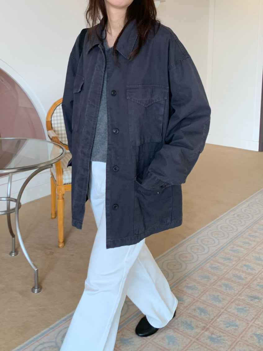 Marlow Washed Field Jacket (2 Color)