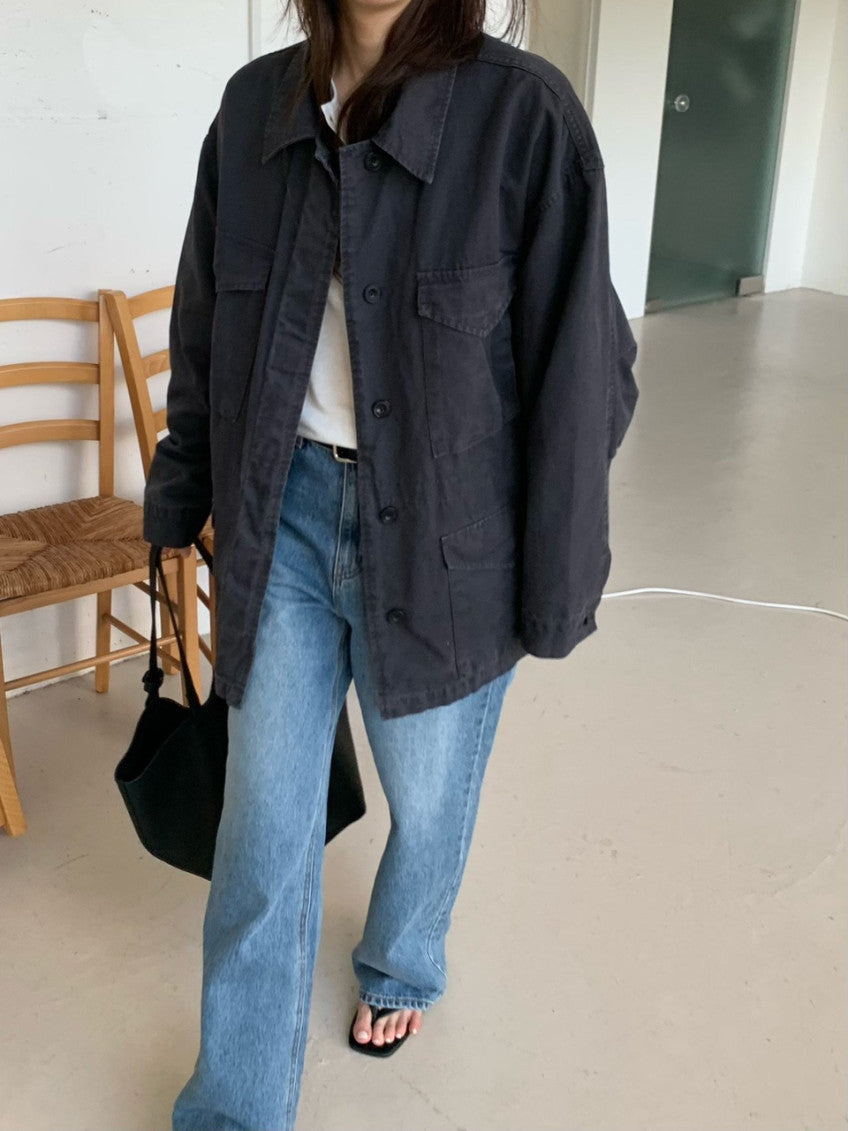 Marlow Washed Field Jacket (2 Color)