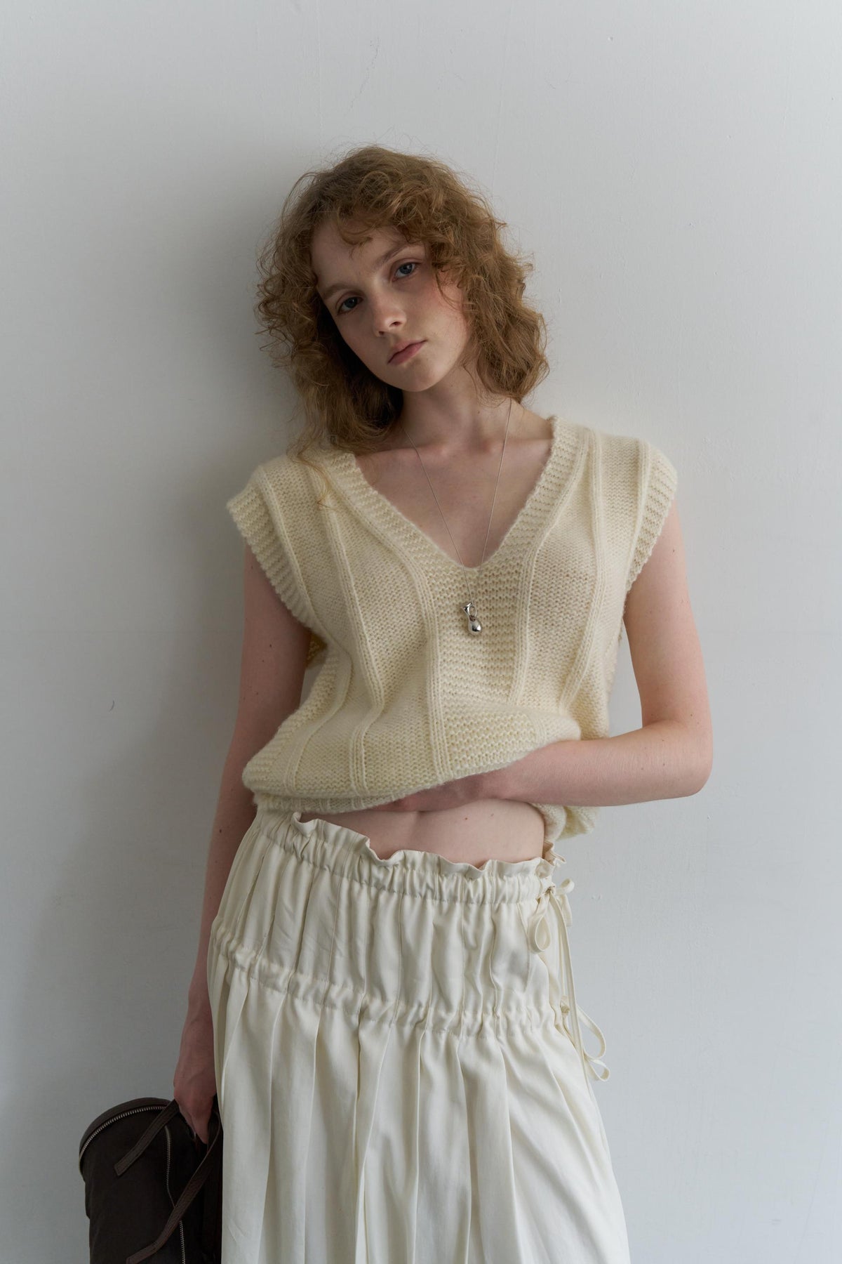 Maren Wool Cable-Knit Vest [PRE-ORDER: SHIPS IN 2 WEEKS]