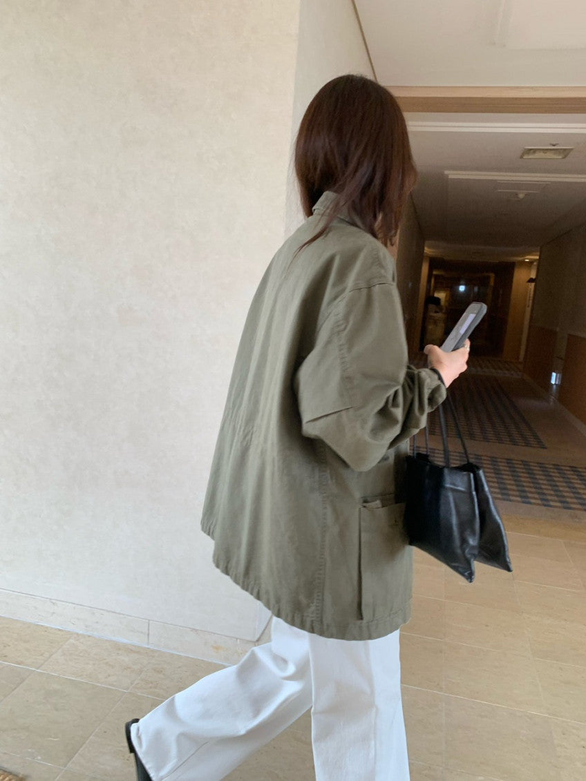 Marlow Washed Field Jacket (2 Color)