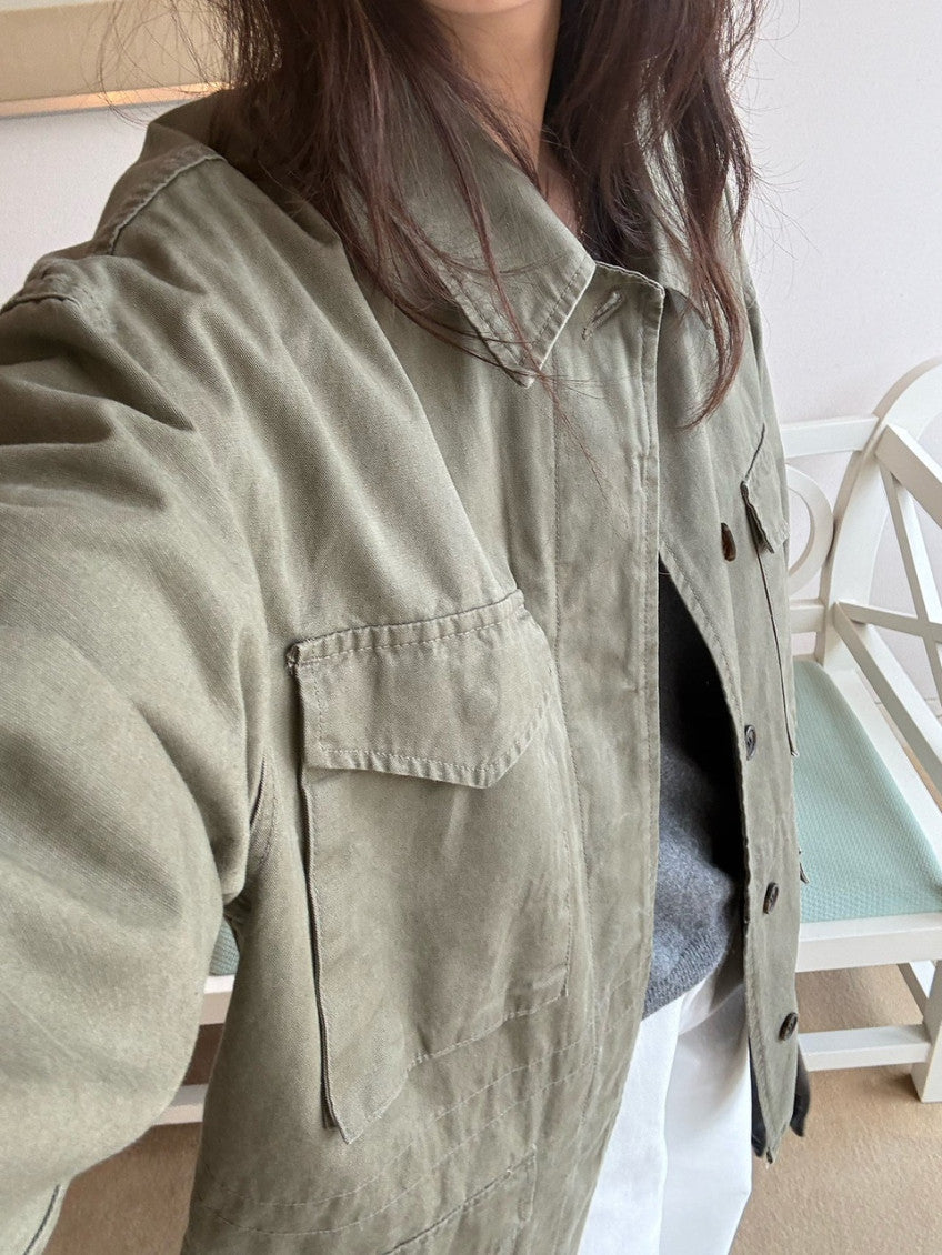 Marlow Washed Field Jacket (2 Color)