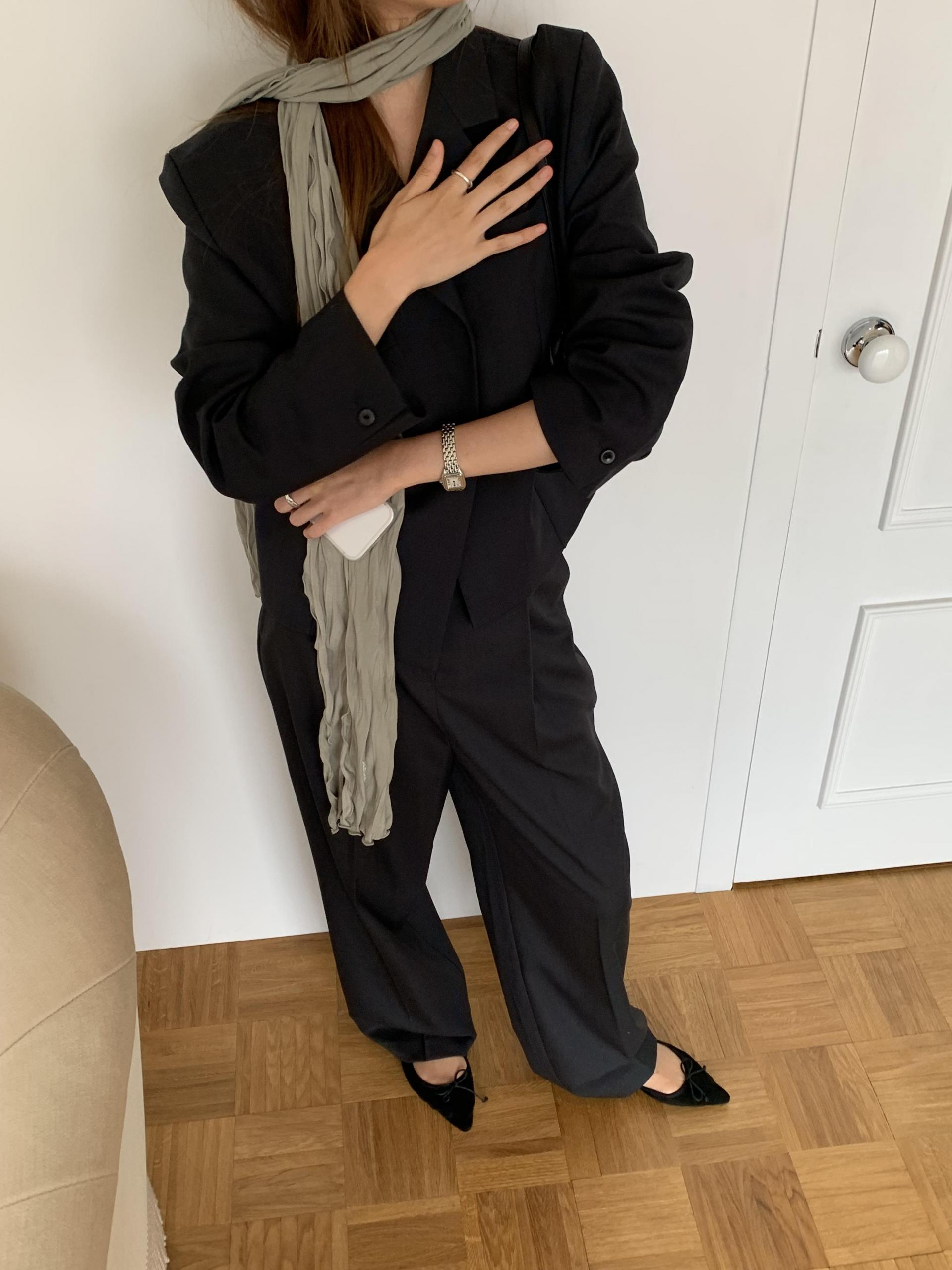 Avery Tailored Pleated Trousers [PRE-ORDER: SHIPS IN 2 WEEKS]