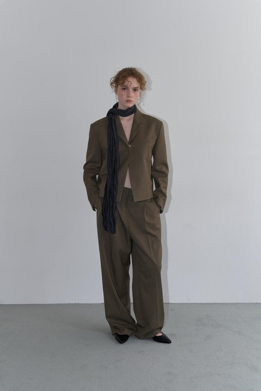 Avery Tailored Pleated Trousers [PRE-ORDER: SHIPS IN 2 WEEKS]
