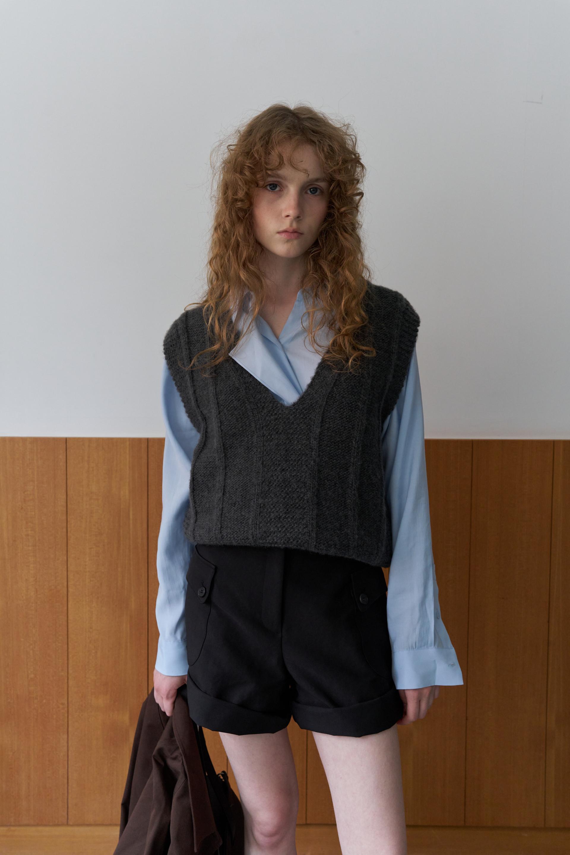 Maren Wool Cable-Knit Vest [PRE-ORDER: SHIPS IN 2 WEEKS]