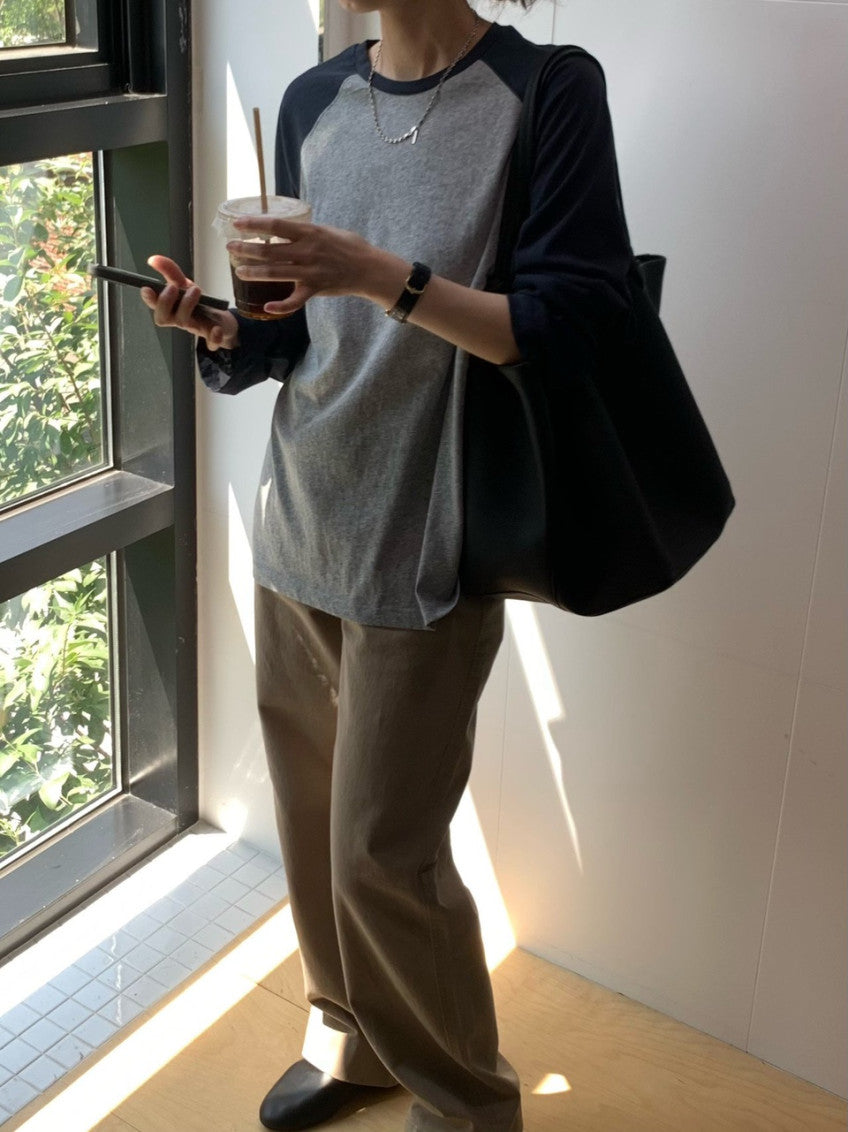 Milo Raglan Tee (2 Color)