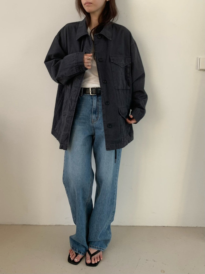 Marlow Washed Field Jacket (2 Color)