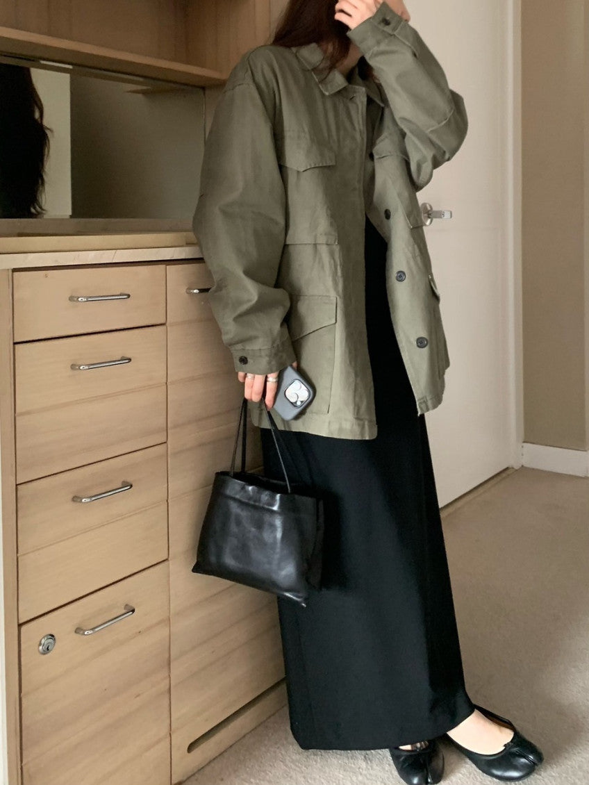 Marlow Washed Field Jacket (2 Color)