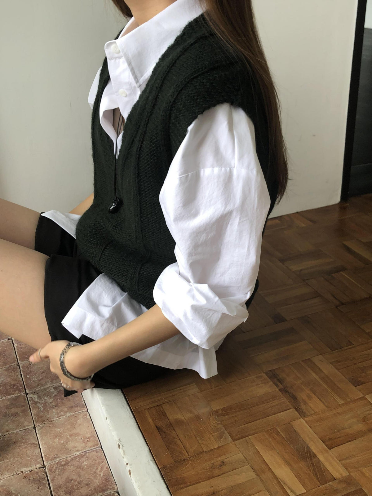 Maren Wool Cable-Knit Vest [PRE-ORDER: SHIPS IN 2 WEEKS]