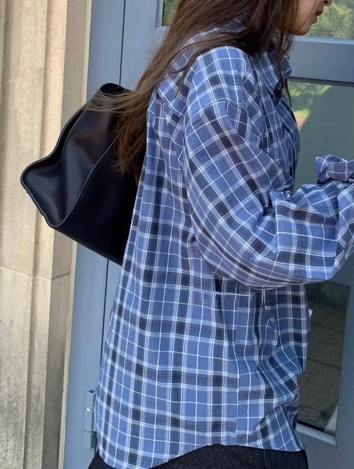 Mellow Check Shirt (Blue)