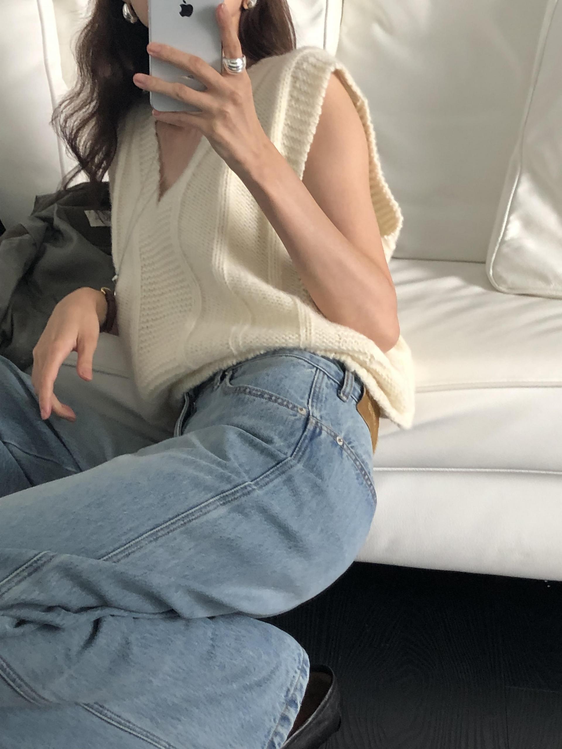 Maren Wool Cable-Knit Vest [PRE-ORDER: SHIPS IN 2 WEEKS]