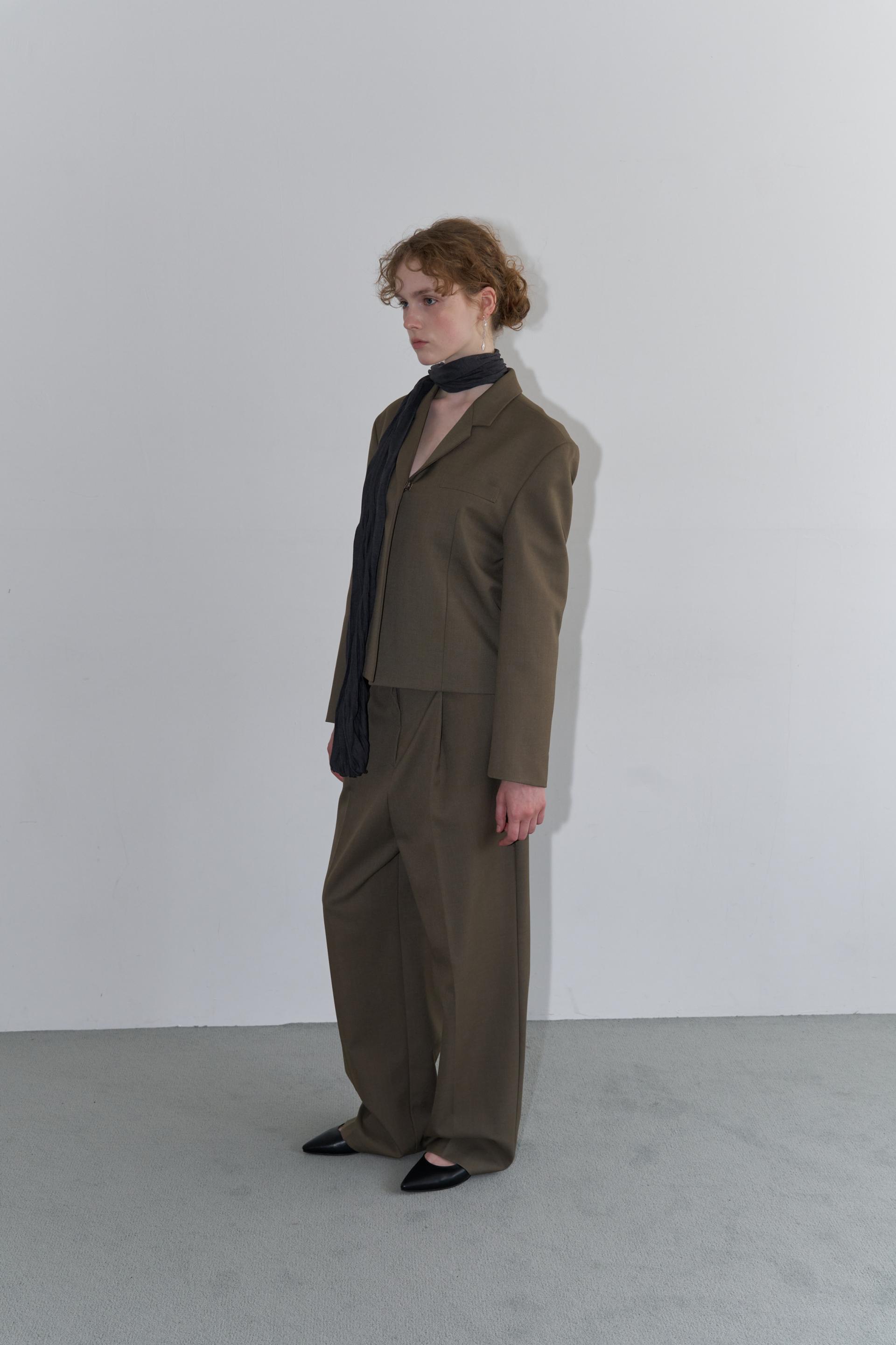 Avery Tailored Pleated Trousers [PRE-ORDER: SHIPS IN 2 WEEKS]