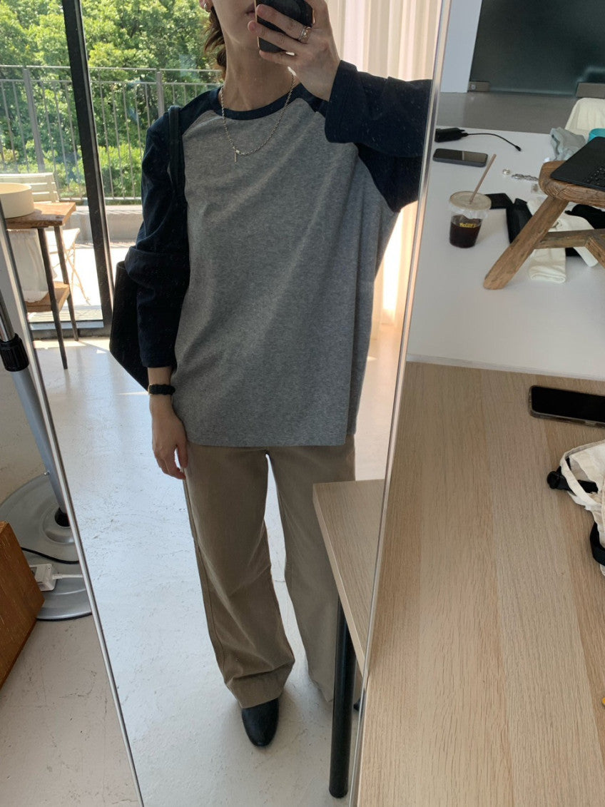 Milo Raglan Tee (2 Color)