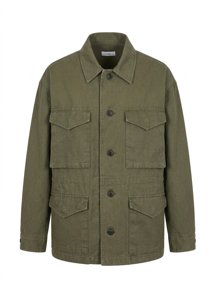 Marlow Washed Field Jacket (2 Color)