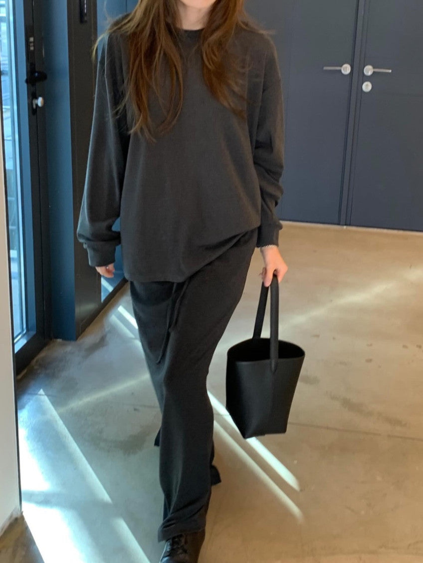 LUNE LEATHER BUCKET BAG [PRE-ORDER: SHIPS IN 2 WEEKS]