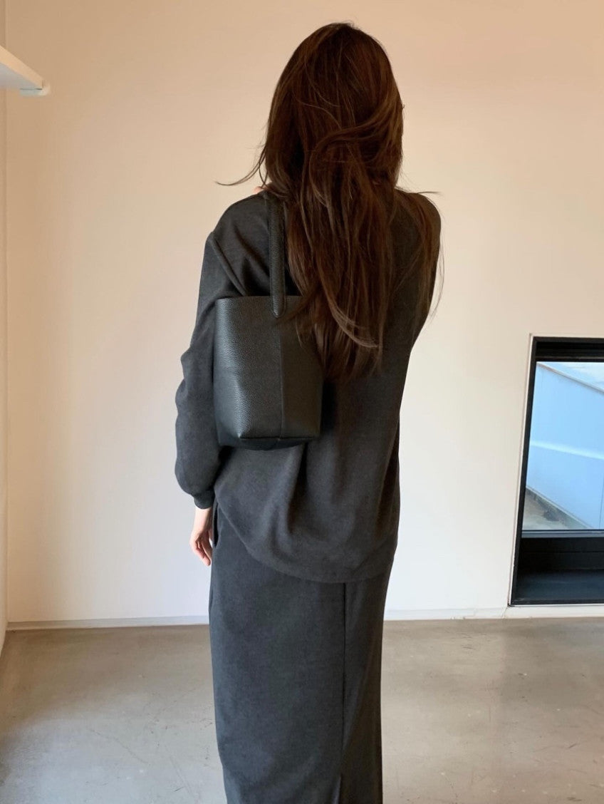 LUNE LEATHER BUCKET BAG [PRE-ORDER: SHIPS IN 2 WEEKS]