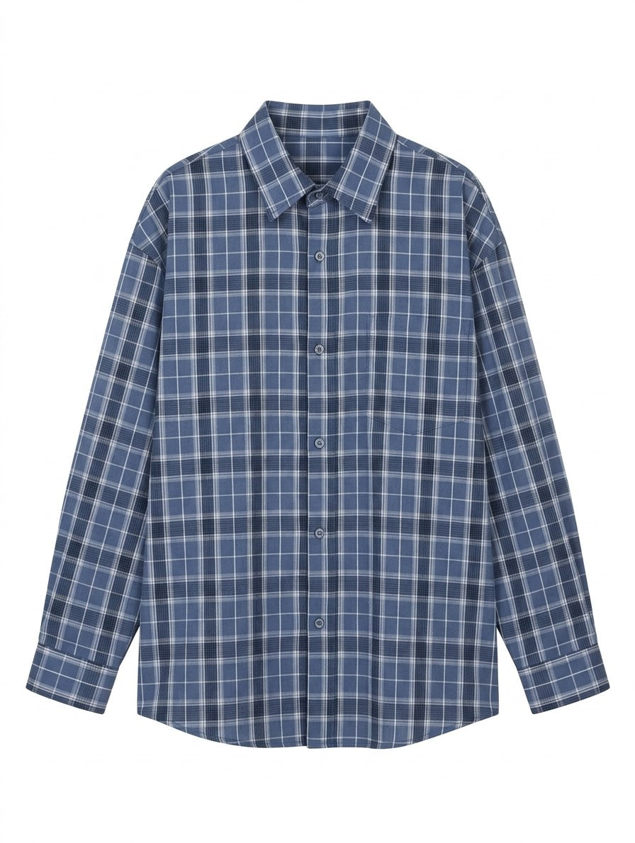 Mellow Check Shirt (Blue)