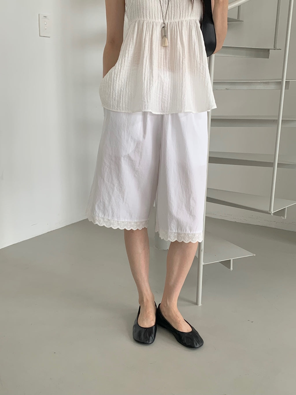 Muse Bermuda Pants (2color)