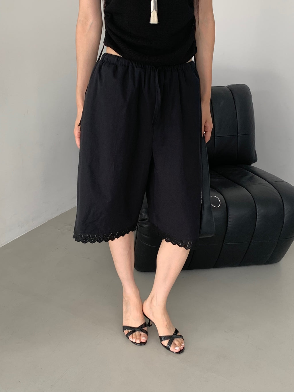 Muse Bermuda Pants (2color)