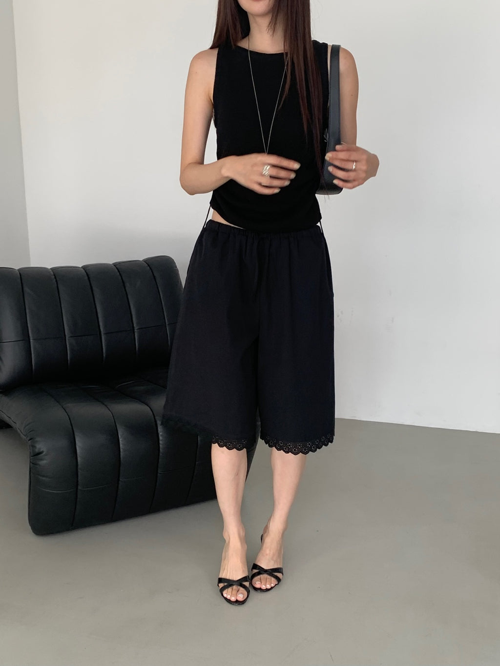 Muse Bermuda Pants (2color)