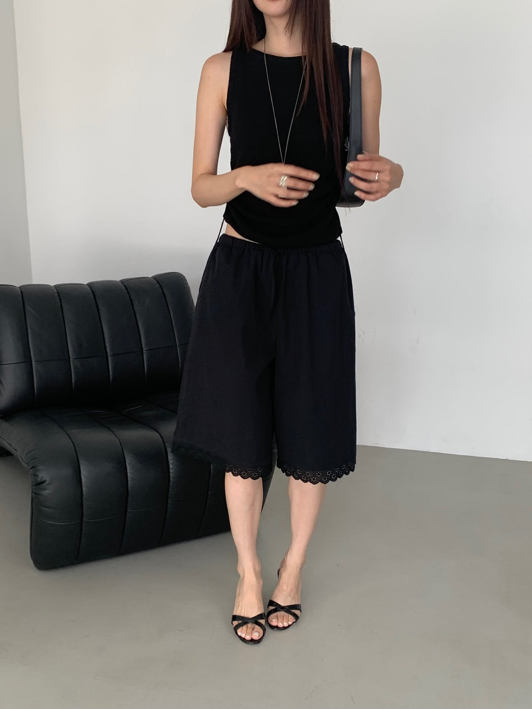 Muse Bermuda Pants (2color)