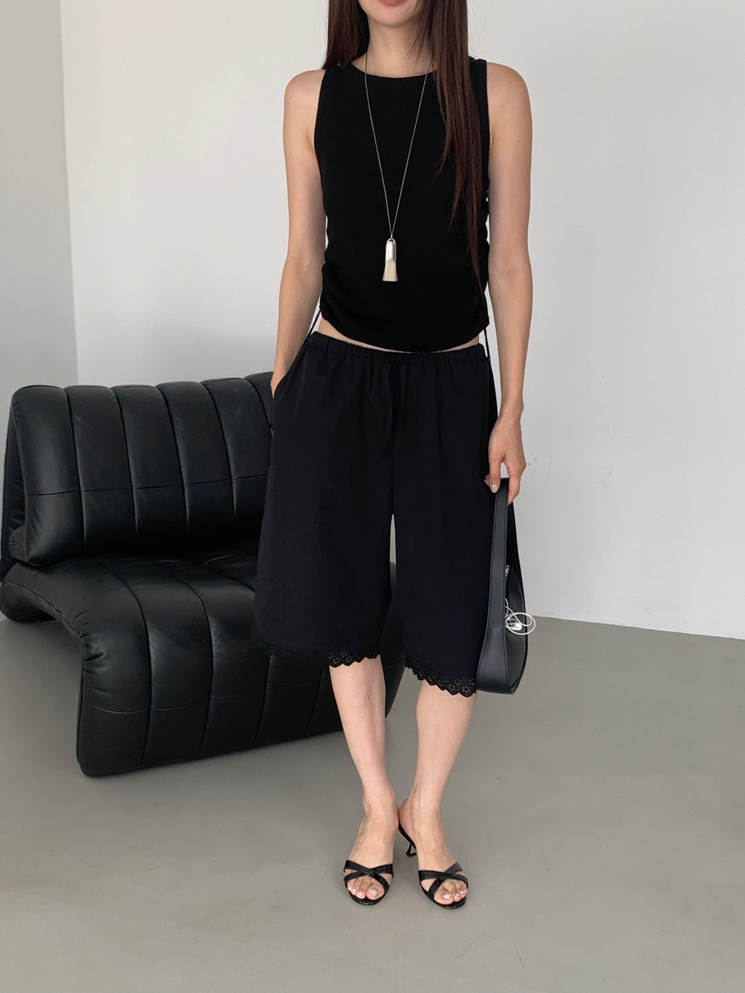 Muse Bermuda Pants (2color)