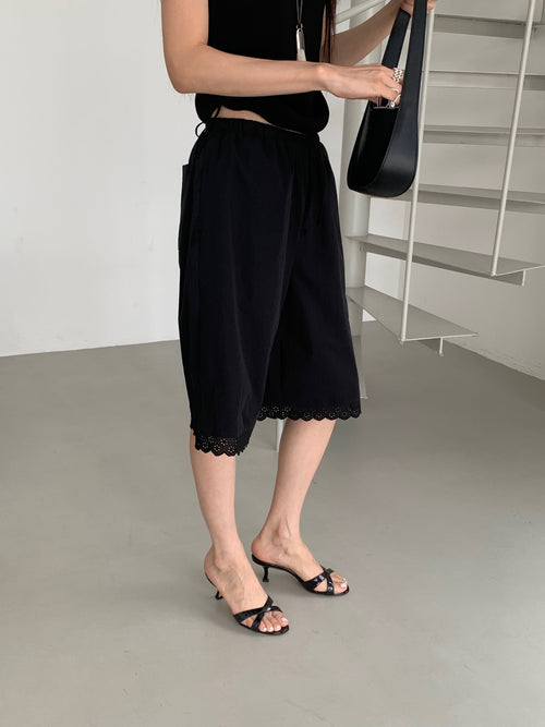 Muse Bermuda Pants (2color)